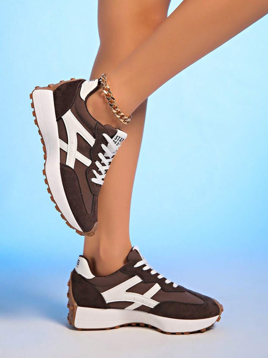 Thick Turnschuhe mit dicker Sohle