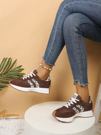 CloudLane Stripe Casual | Dark Mocha Leopard