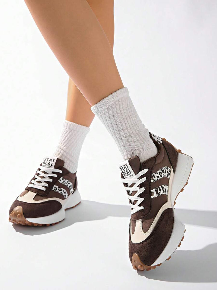 Thick Turnschuhe mit dicker Sohle