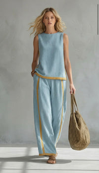 Leila Cotton Linen Set