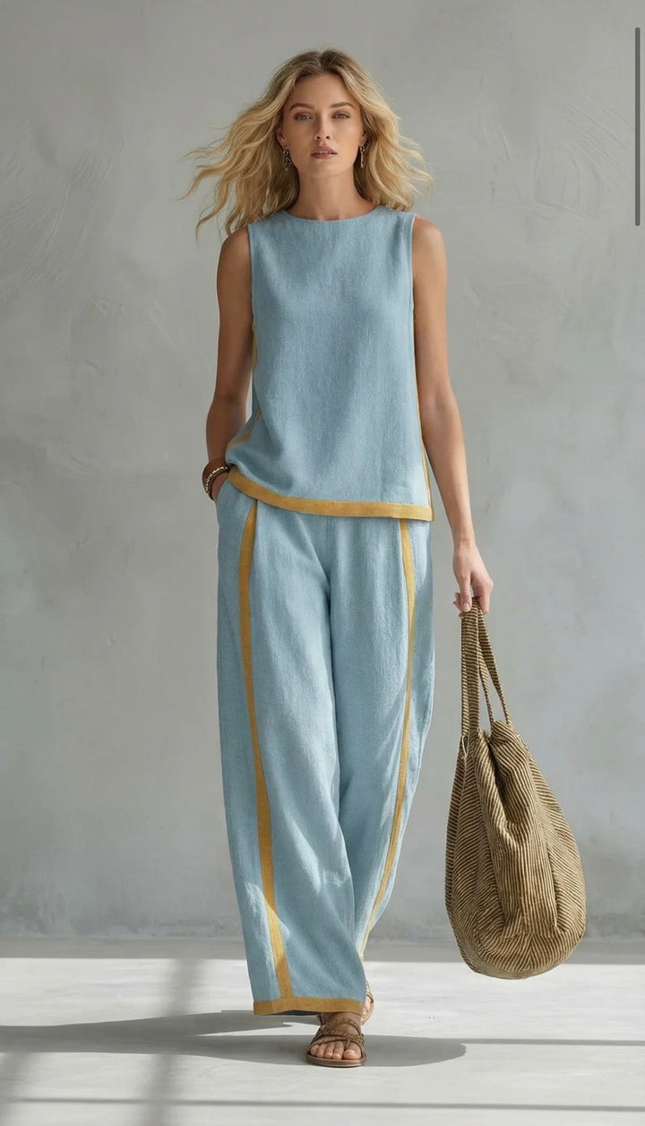 Leila Cotton Linen Set