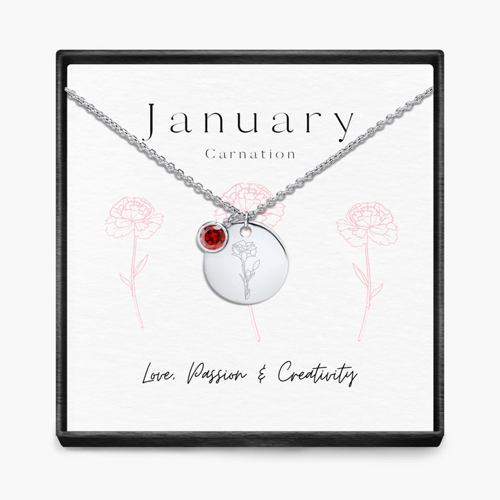 Geboortemaand hanger ketting