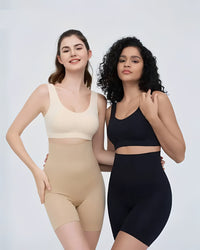 Naadloze High-Waist Corrigerende Shorts voor Buik en Billen