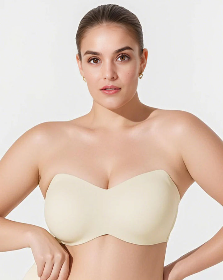 Ondersteunende Antislip Bandeau Beha met Afneembare Bandjes