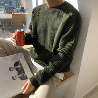 Copenhagen Ribbed Cotton Raglan Sweater