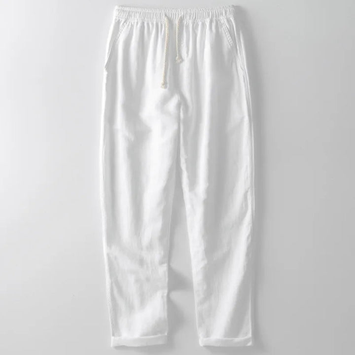 Santorini Lightweight Linen Trousers