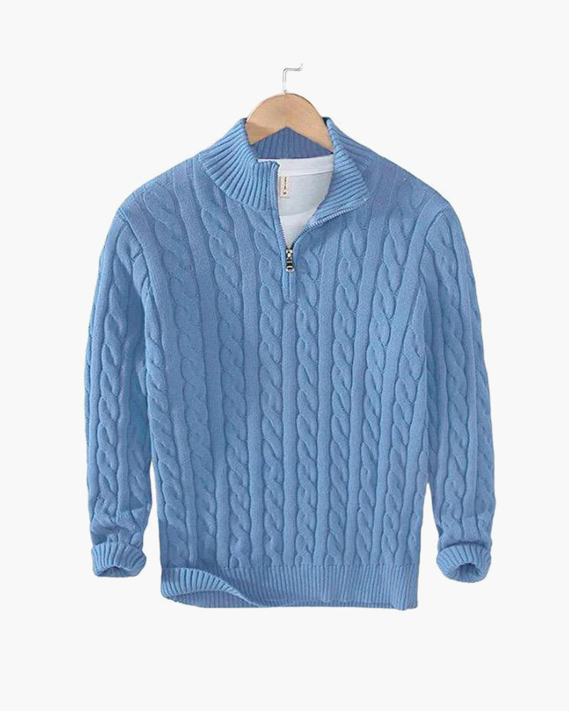 Aosta | Knit Half-Zip Sweater