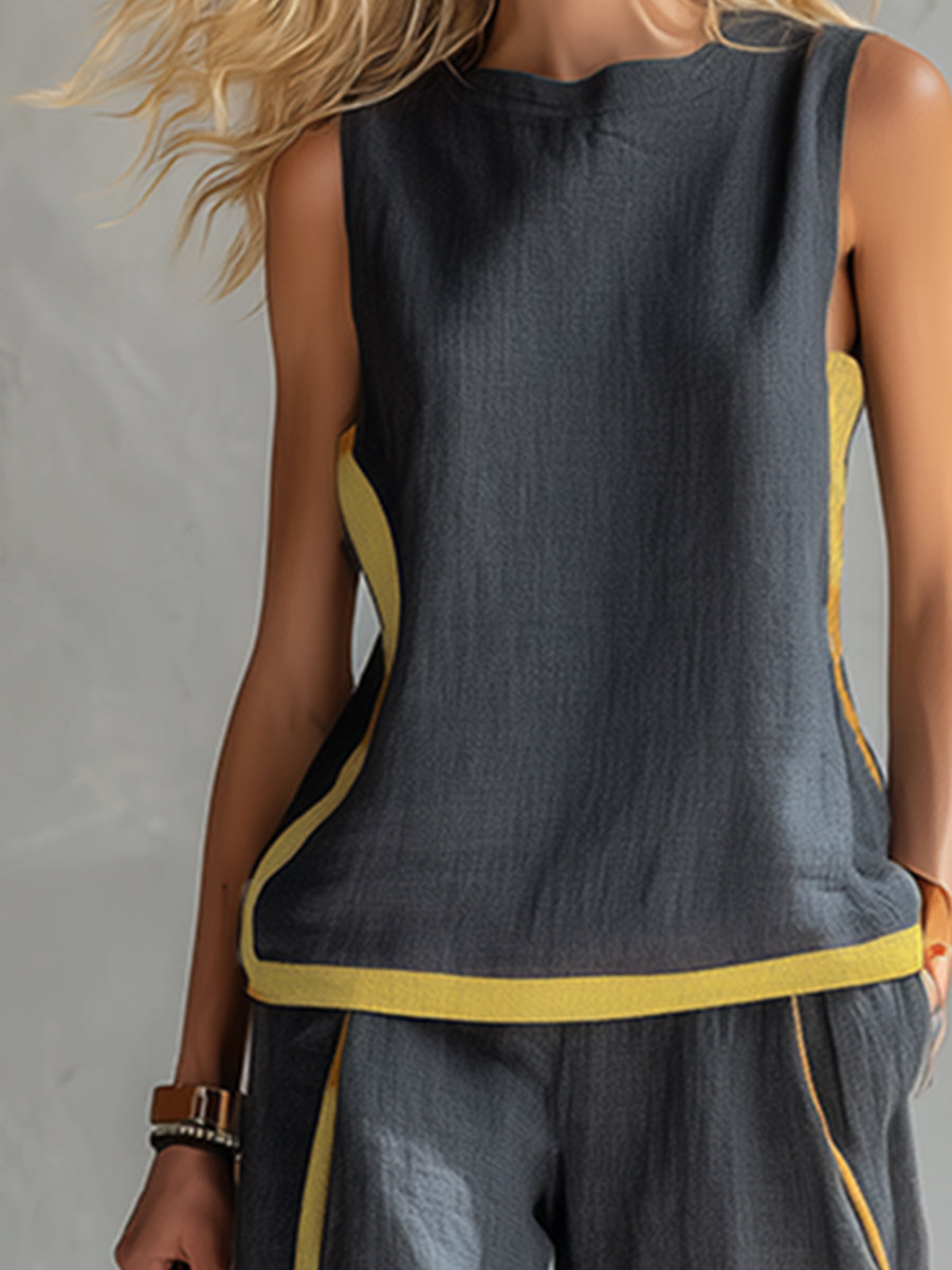 Leila Cotton Linen Set