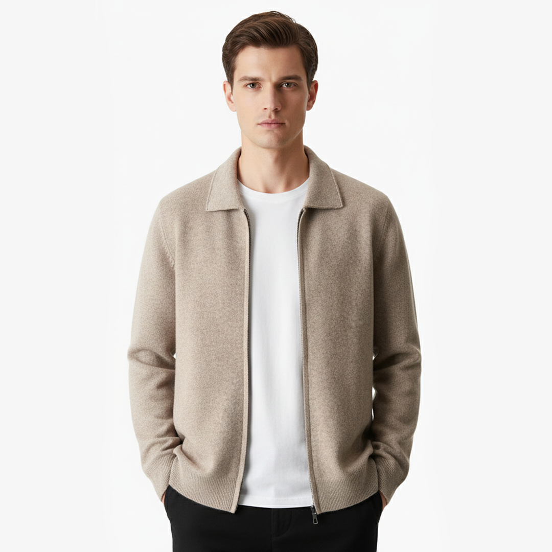 Lucerne | Merino Zip Cardigan