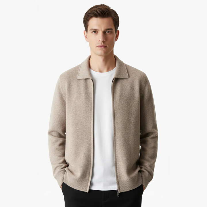Lucerne | Merino Zip Cardigan