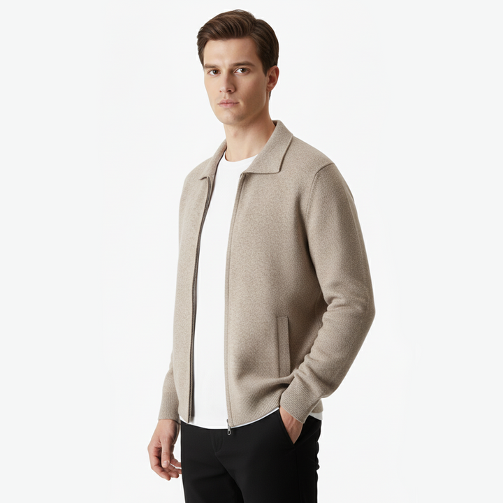 Lucerne | Merino Zip Cardigan