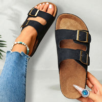 Bren Dual Buckle Comfort Slides