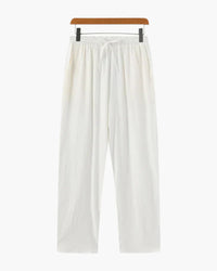 Cannes Linen Drawstring Trousers