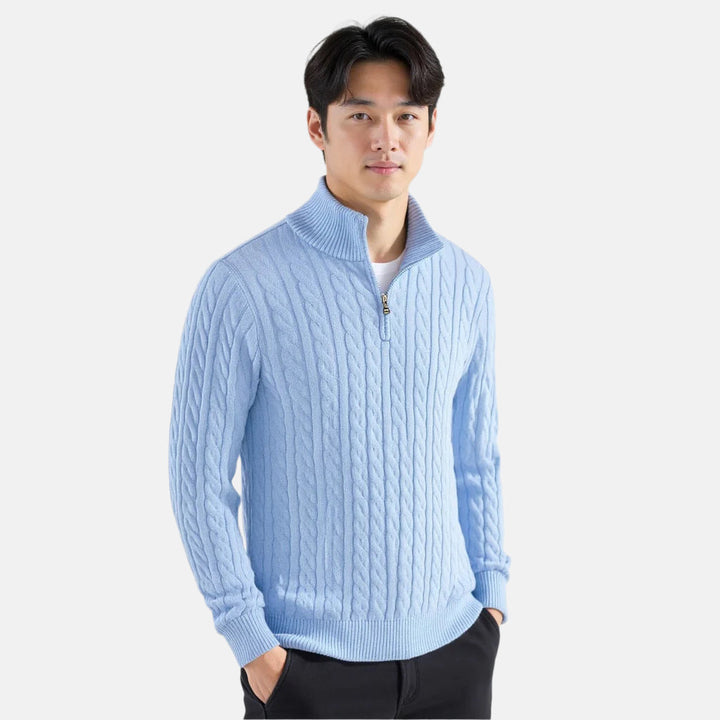 Aosta | Knit Half-Zip Sweater