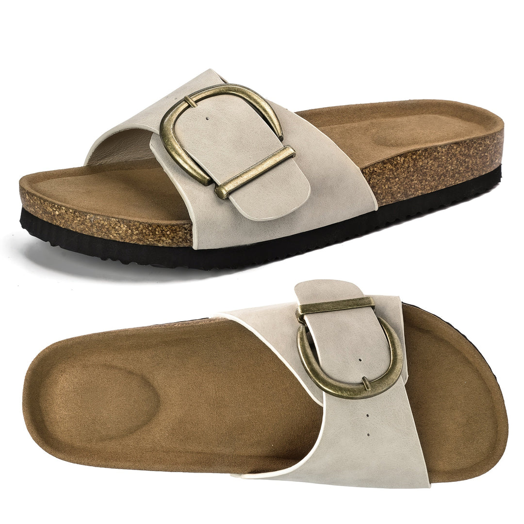 Arco Cork Buckle Sandals