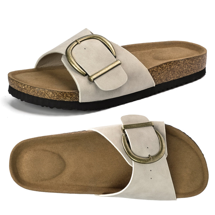 Arco Cork Buckle Sandals