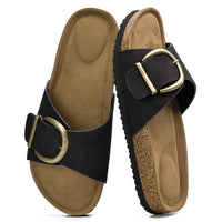 Arco Cork Buckle Sandals