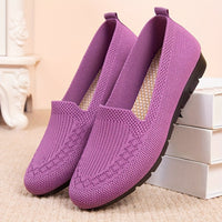 KnitEase Slip-On Loafers