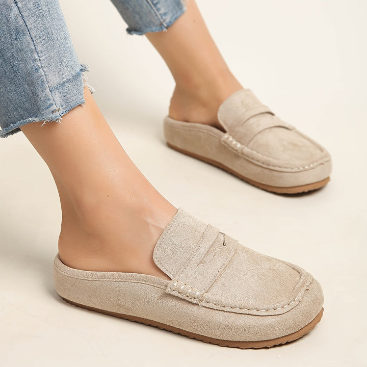 SoftStep Suede Muil Loafers