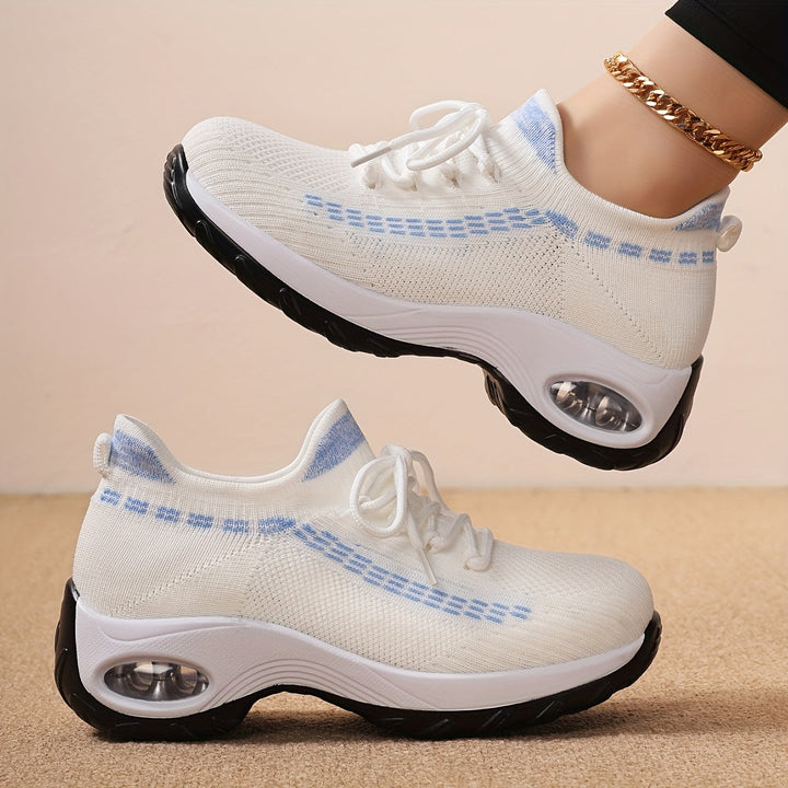 Noir Lift Knit Sneakers