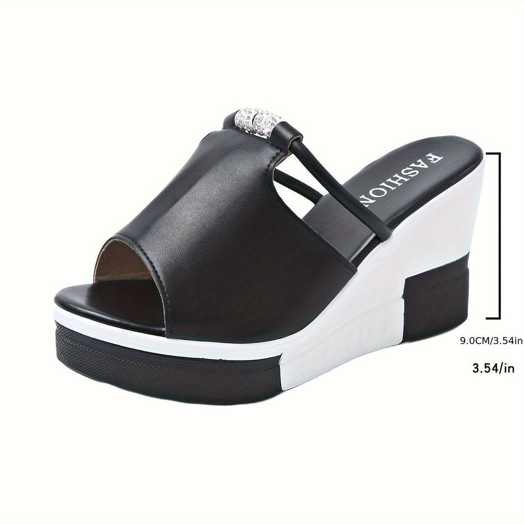 Elevate Wedge Teenslippers