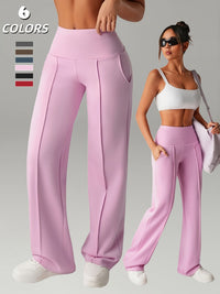 FlowWide High-Waist Trousers