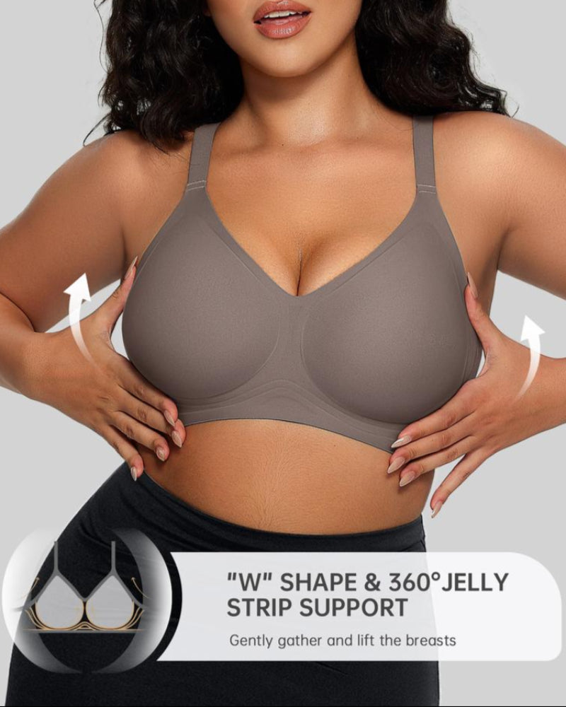 Seamless Soft Comfort Jelly Strip Wireless Bra