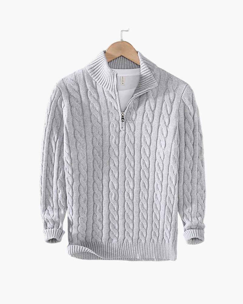 Aosta | Knit Half-Zip Sweater