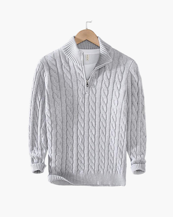 Aosta | Knit Half-Zip Sweater