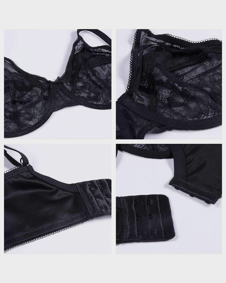 Minimizer BH met volledige bedekking en kant - Petal