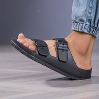 Mono Buckle Comfort Slides