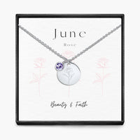 Geboortemaand hanger ketting