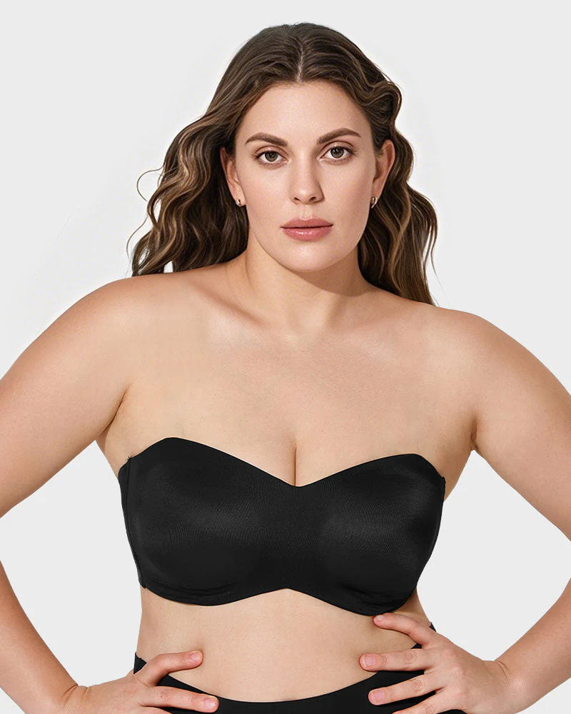 Ondersteunende Antislip Bandeau Beha met Afneembare Bandjes