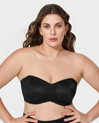 Ondersteunende Antislip Bandeau Beha met Afneembare Bandjes