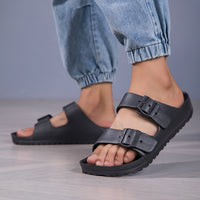 Mono Buckle Comfort Slides