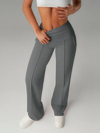 FlowWide High-Waist Trousers