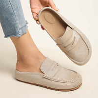 SoftStep Suede Muil Loafers