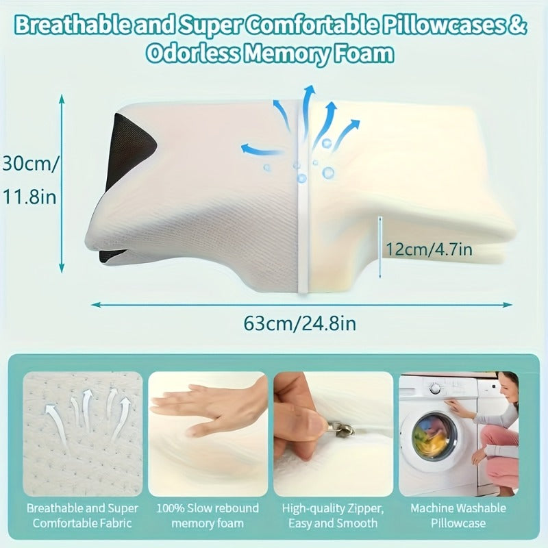Aeris Contour Butterfly Pillow