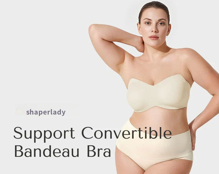 Ondersteunende Antislip Bandeau Beha met Afneembare Bandjes