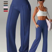 FlowWide High-Waist Trousers