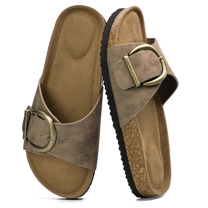 Arco Cork Buckle Sandals