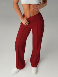FlowWide High-Waist Trousers