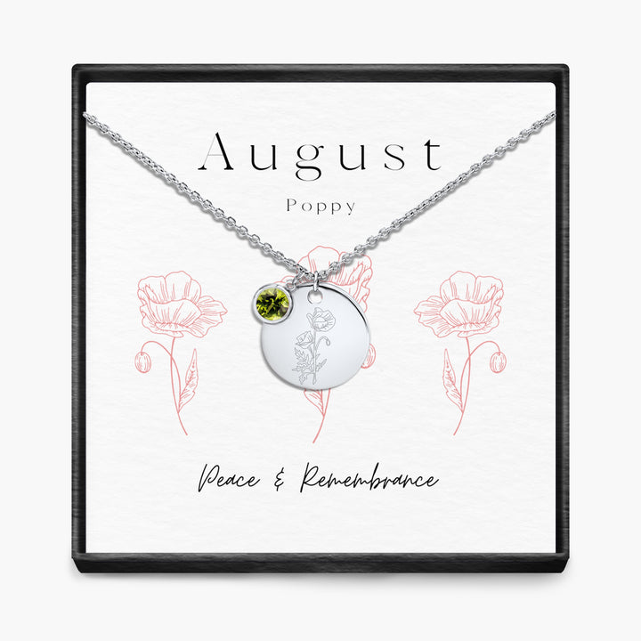 Geboortemaand hanger ketting