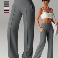 FlowWide High-Waist Trousers