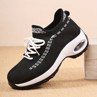 Noir Lift Knit Sneakers