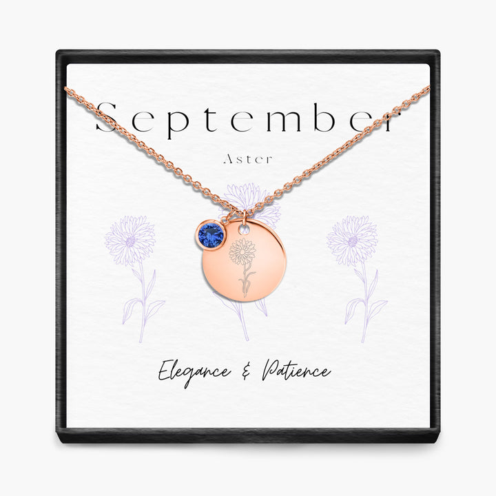 Geboortemaand hanger ketting