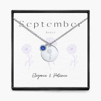 Geboortemaand hanger ketting