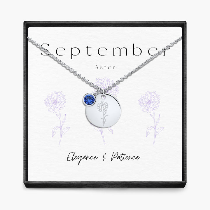 Geboortemaand hanger ketting
