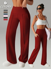 FlowWide High-Waist Trousers