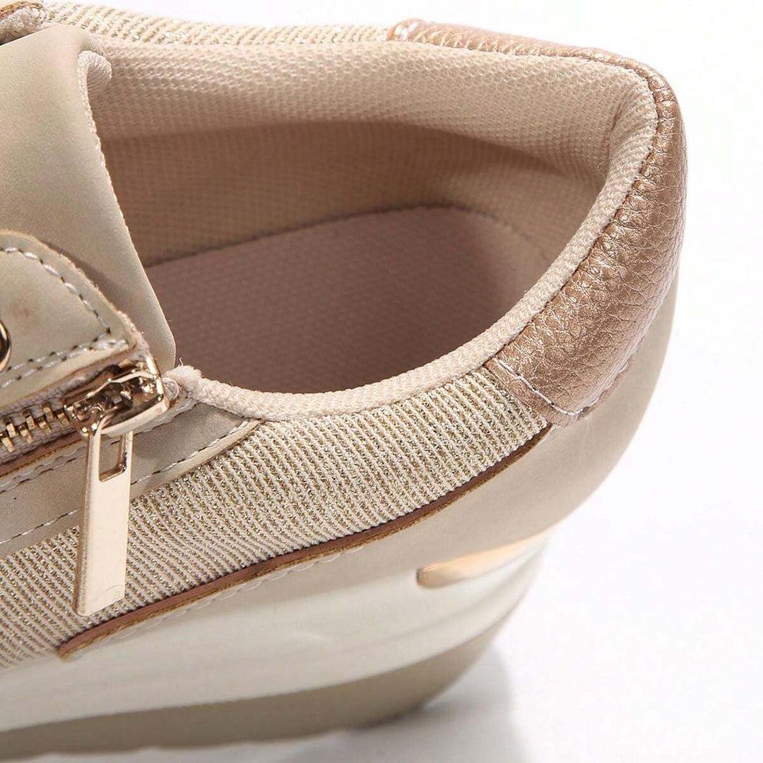 Aurelle Zip Sneakers